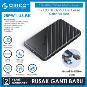 Casing HDD SSD 2.5 Inch USB 3.0 ORICO 25PW1-U3